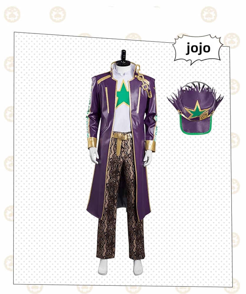 ジョジョコスプレ一式 空条承太郎 ジョジョの奇妙な冒険 空条承太郎 コスプレ衣装 通販